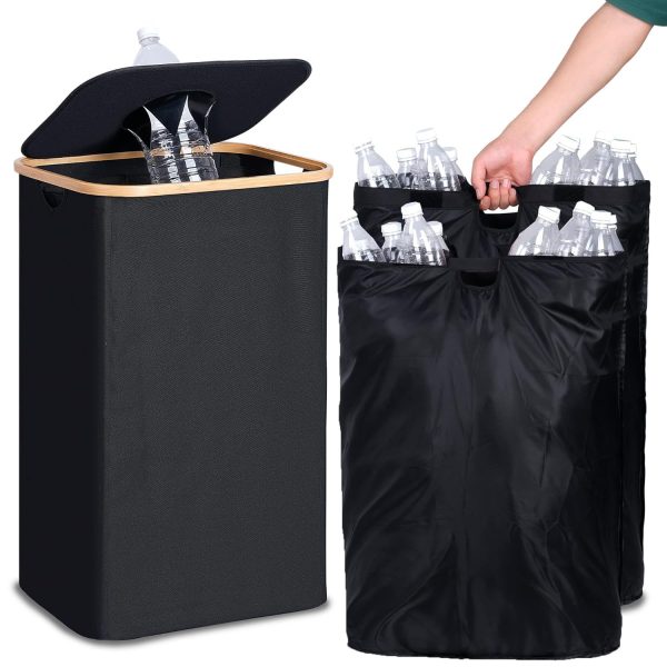 Square Plastic Bottle Recycling Bin